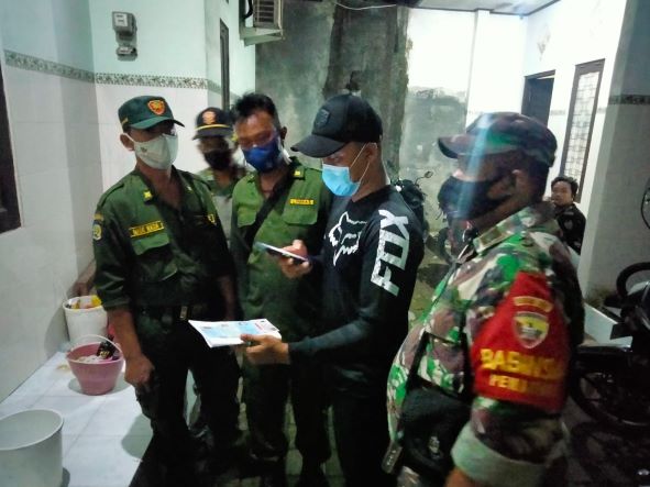 PELAKSANAAN SIDAK PENDUDUK PENDATANG/NON PERMANEN DI LINGKUNGAN KELURAHAN PENATIH, KECAMATAN DENPASAR TIMUR, KOTA DENPASAR