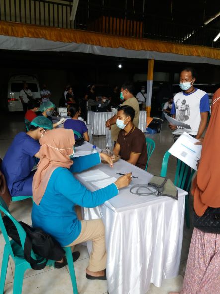 KEGIATAN VAKSINASI COVID-19 BOOSTER KE 3 (TIGA) KELURAHAN PENATIH, KECAMATAN DENPASAR TIMUR, KOTA DENPASAR